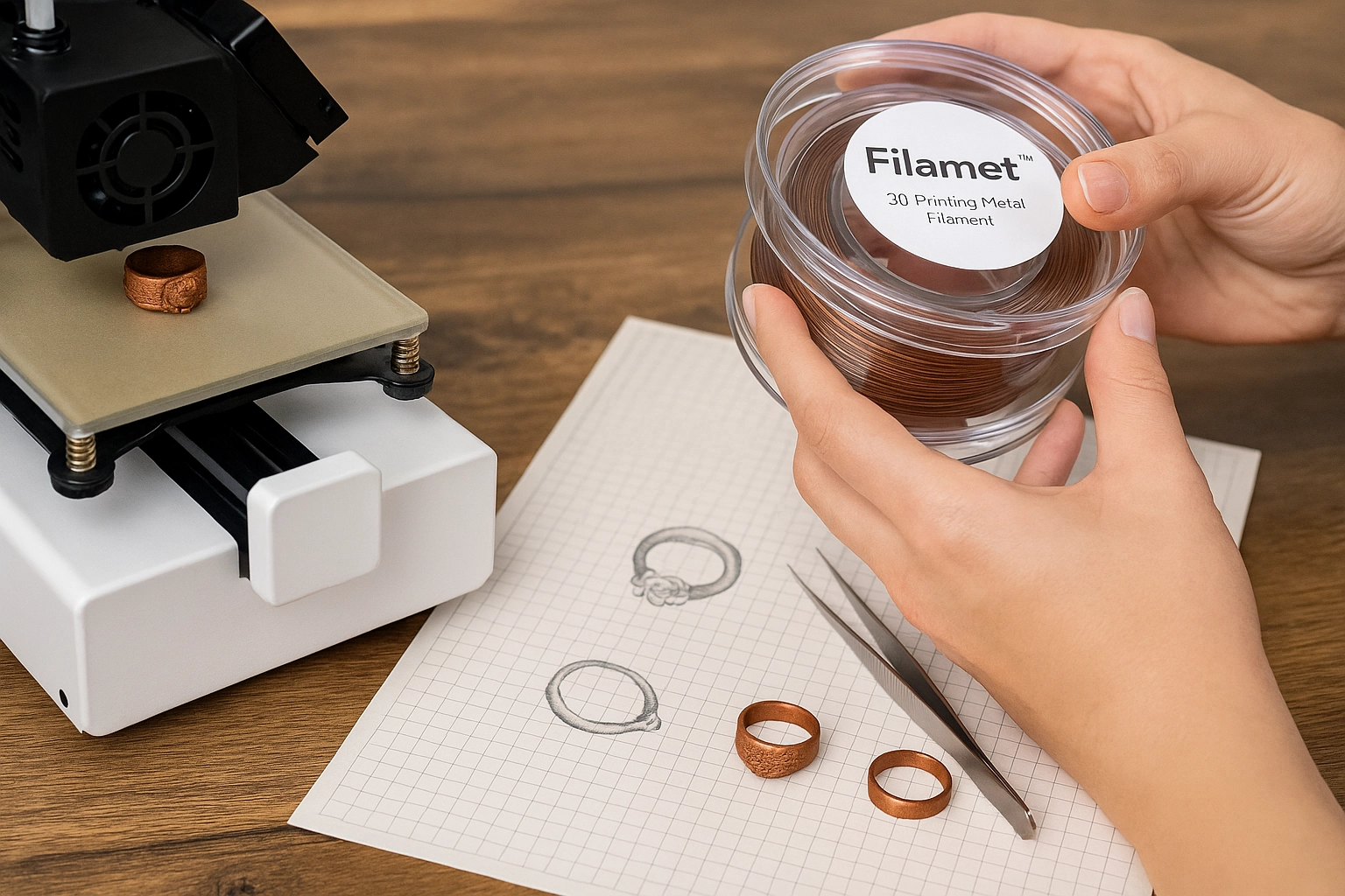 Exploring DIY 3D Printed Jewelry with Filamet™