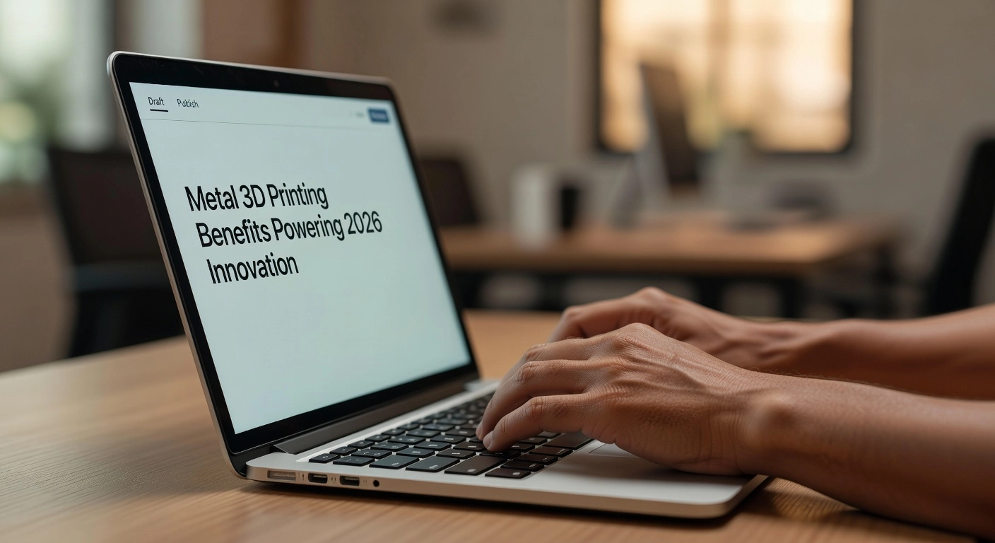 Metal 3D Printing Benefits Powering 2026 Innovation
